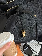 Chanel Mini Bag Charm Gold-Tone Metal & Lambskin Golden & Black AP5367 - 24x3x3cm - 2