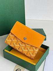 Goyard Saint-Gabriel Wallet Initials Yellow - 12x9.3x2.5cm - 5