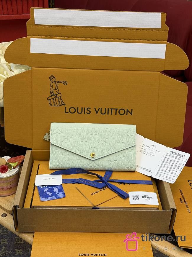 LV Sarah Monogram Empreinte Minty M2A359 - 19x10.5x2.5cm - 1