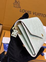 LV Sarah Monogram Empreinte Minty M2A359 - 19x10.5x2.5cm - 2