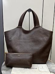 YSL Icare In Smooth Leather Barley - 37-55x43x5cm - 5