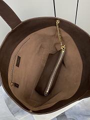 YSL Icare In Smooth Leather Barley - 31-46x28x5-15cm - 6