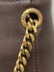 YSL Icare In Smooth Leather Barley - 31-46x28x5-15cm - 3