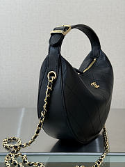 Chanel Clutch with Chain Lambskin Black AP5429 - 21x22x9cm - 3