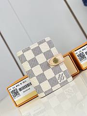 LV Mattifying Paper Case Damier Azur Canvas N40948 - 6.5x9.5x2cm - 1
