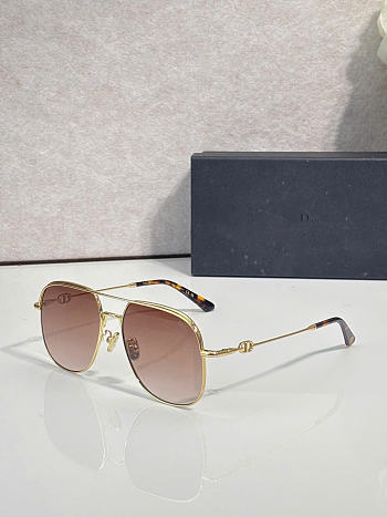 Dior Petit CD A1U Brown Gradient Pilot Sunglasses