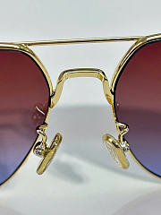 Dior Petit CD A1U Brown Gradient Pilot Sunglasses - 4