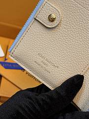LV Lisa Wallet Monogram Empreinte Blue Iris/Poplar M29808 - 11.5x9x1.5cm - 5