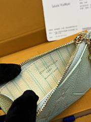 LV Romy Card Holder Monogram Empreinte Minty/Lily White M2A045 - 12x8x0.8cm - 6
