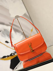 YSL Solferino Small In Box Saint Laurent Orange - 24.5x15x8.5cm - 4