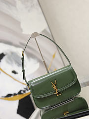 YSL Solferino Small In Box Saint Laurent Green - 24.5x15x8.5cm - 4