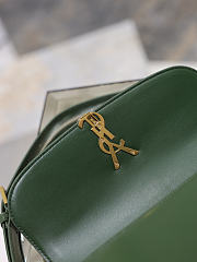 YSL Solferino Small In Box Saint Laurent Green - 24.5x15x8.5cm - 2