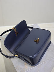 YSL Solferino Small In Box Saint Laurent Navy - 24.5x15x8.5cm - 5