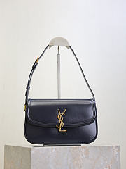 YSL Solferino Small In Box Saint Laurent Navy - 24.5x15x8.5cm - 4