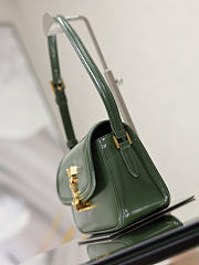 YSL Solferino Mini In Box Saint Laurent Green - 19x12x7.5cm - 4