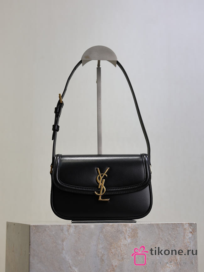 YSL Solferino Mini In Box Saint Laurent Black - 19x12x7.5cm - 1