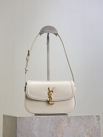 YSL Solferino Mini In Box Saint Laurent White - 19x12x7.5cm