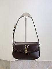 YSL Solferino Mini In Box Saint Laurent Brown - 19x12x7.5cm - 4