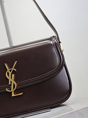YSL Solferino Small In Box Saint Laurent Brown - 24.5x15x8.5cm - 5