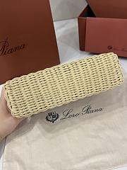 Loro Piana Extra Bag L23 Calfskin Dark Brown - 23x12x7cm - 6
