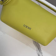 Loewe Cala Mini Bag in Mellow Nappa Lambskin Lemon/Soft White - 26x13x10cm - 2