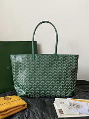 Goyard Artois MM bag Stripes and Initials Green - 50x17x30cm - 1