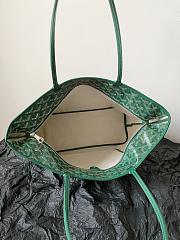Goyard Artois MM bag Stripes and Initials Green - 50x17x30cm - 4