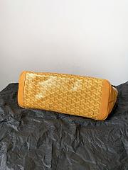 Goyard Artois MM bag Stripes and Initials Yellow - 50x17x30cm - 3