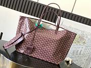 Goyard Saint Louis GM bag Stripes and Initials Yellow - 40x20x33cm - 1
