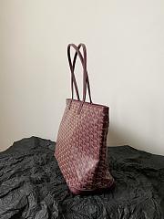 Goyard Artois MM bag Stripes and Initials Burgundy - 50x17x30cm - 6