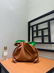 Loewe Medium Layered Flamenco Clutch in Nappa Calfskin Multicolor Squirrel - 30x10.5x24.5cm - 6