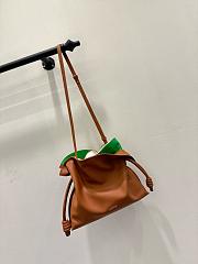 Loewe Medium Layered Flamenco Clutch in Nappa Calfskin Multicolor Squirrel - 30x10.5x24.5cm - 5