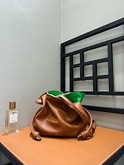 Loewe Medium Layered Flamenco Clutch in Nappa Calfskin Multicolor Squirrel - 30x10.5x24.5cm - 3