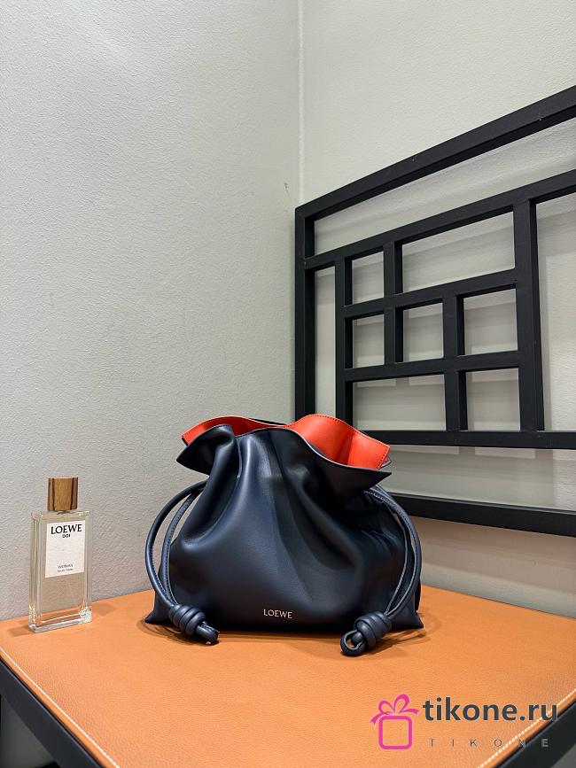 Loewe Medium Layered Flamenco Clutch in Nappa Calfskin Multicolor Deep Navy - 30x10.5x24.5cm - 1