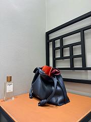 Loewe Medium Layered Flamenco Clutch in Nappa Calfskin Multicolor Deep Navy - 30x10.5x24.5cm - 6