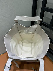 Loewe Hammock Flip Bag In Classic Calfskin Light Ghost - 22.5x21x15cm - 2