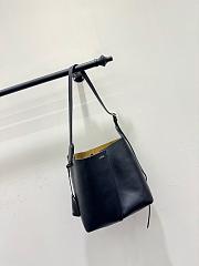 Loewe Medium Bilbao Bucket In Smooth Calfskin Black - 26x25x13cm - 4