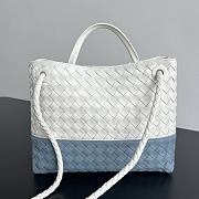 Bottega Veneta Small Andiamo Alabaster/Mineral - 25x20x10cm - 6
