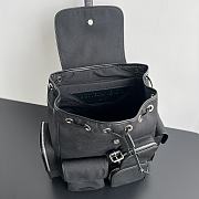 Bottega Veneta Crossroad Multipocket Backpack Nylon Cordura Black - 42x31x14cm - 5