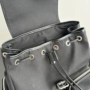 Bottega Veneta Crossroad Multipocket Backpack Nylon Cordura Black - 42x31x14cm - 2