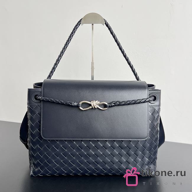 Bottega Veneta Andiamo Messenger Midnight - 37x26x13cm - 1