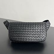 Bottega Veneta Veneto Belt Bag in Black - 32.5x13.5x5cm - 1