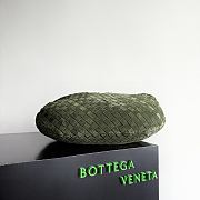 Bottega Veneta Classic Jodie Suede Green Tweed - 48x40x26cm - 5