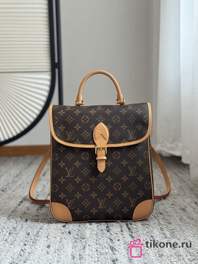 LV Diane Backpack MM Monogram Canvas M29631 - 31.5x26x11cm - 1