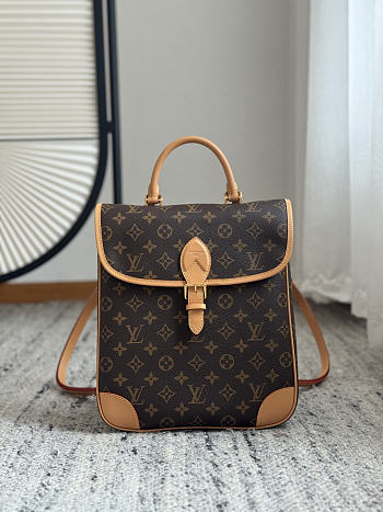 LV Diane Backpack MM Monogram Canvas M29631 - 31.5x26x11cm