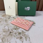Goyard Saint-Sulpice Card Wallet Powder Pink - 10.5x0.3x7cm - 5