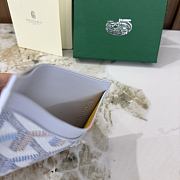 Goyard Saint-Sulpice Card Wallet Polar Blue - 10.5x0.3x7cm - 2