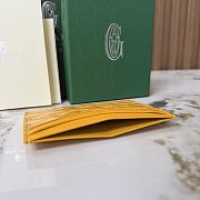 Goyard Saint-Sulpice Card Wallet Yellow - 10.5x0.3x7cm - 4