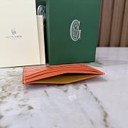 Goyard Saint-Sulpice Card Wallet Orange - 10.5x0.3x7cm - 6