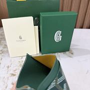 Goyard Saint-Sulpice Card Wallet Green - 10.5x0.3x7cm - 2